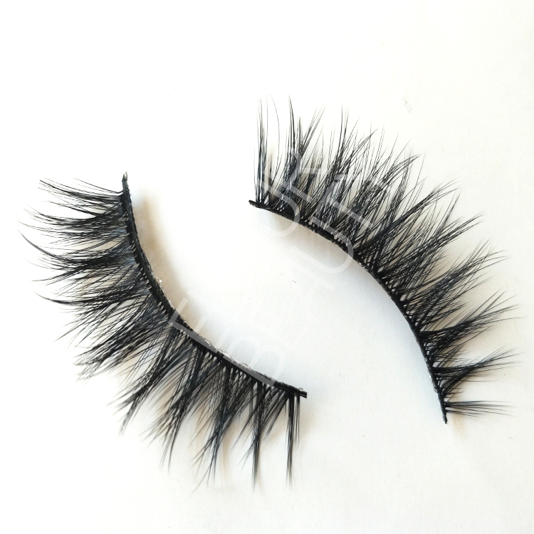 Wholesale 3D faux mink volume false lashes manufacturer ED49